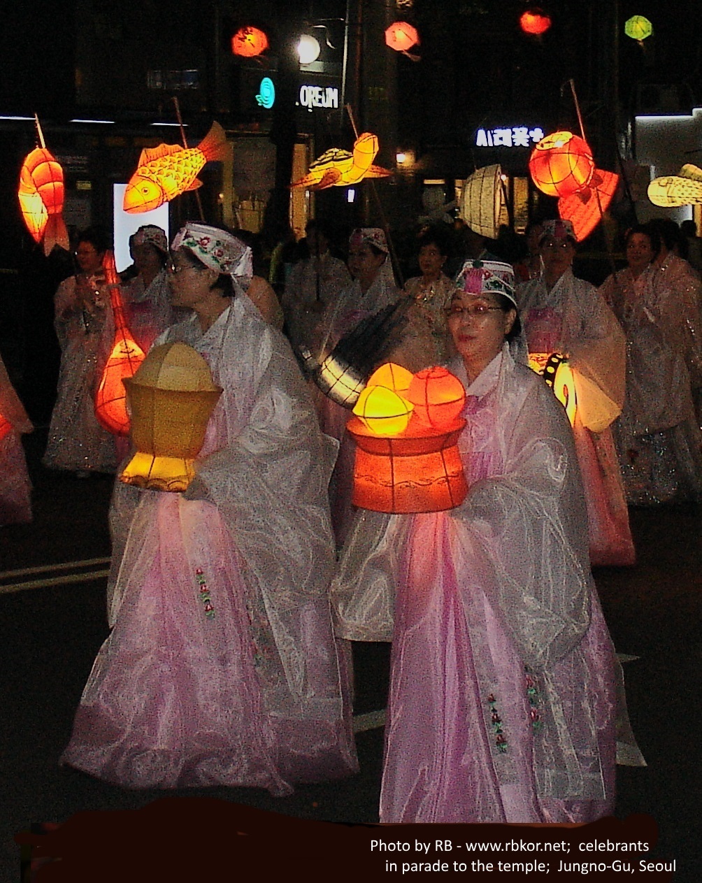 Celebrants on Parade